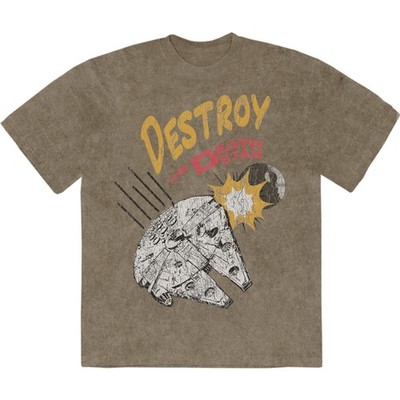 Star Wars Destroy Death Star lizenziert T-Shirt Herren