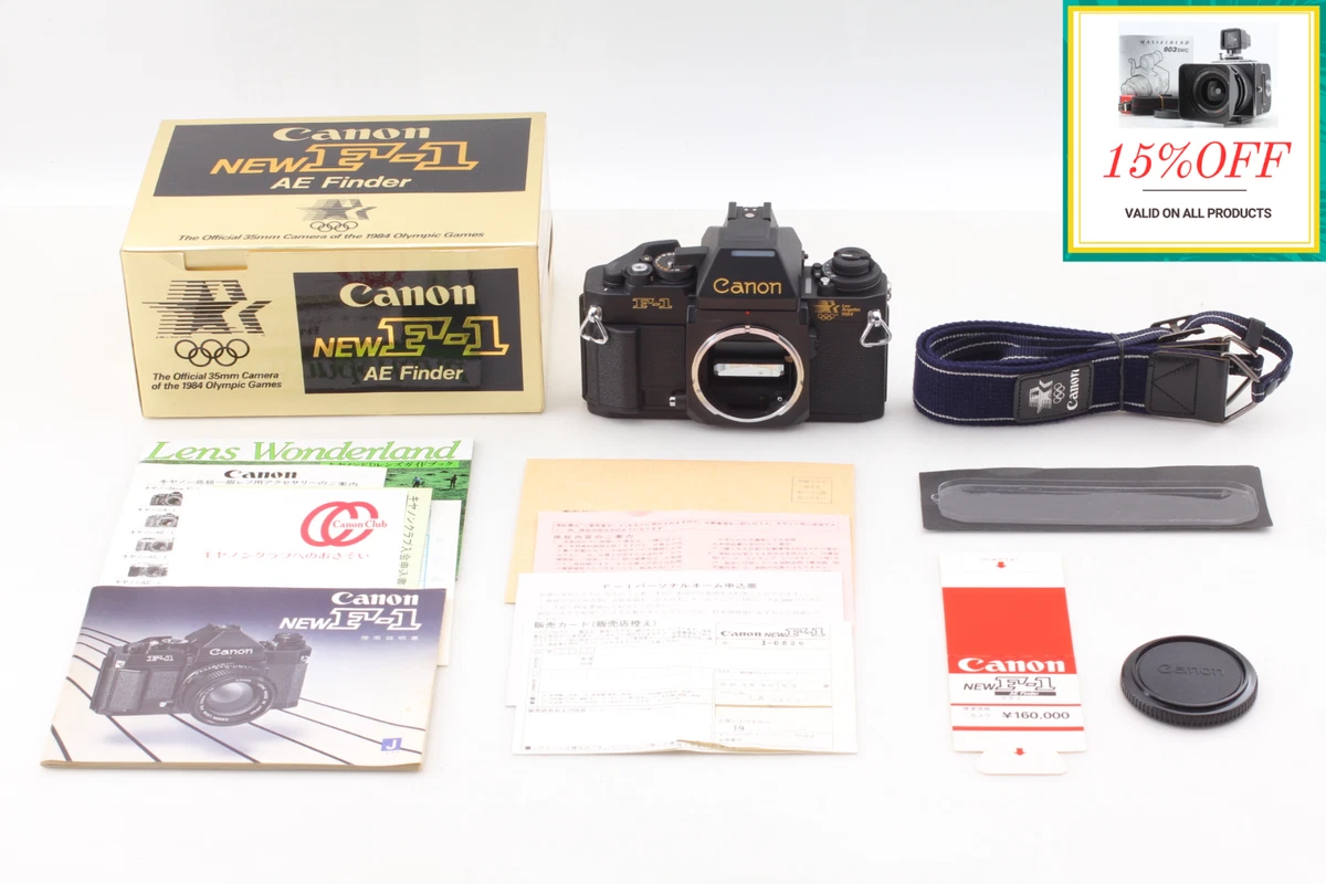Canon F-1 Argentique 35 Mm – état Quasi Neuf Avec Boîte, Optique Propre, Tout Fonctionne