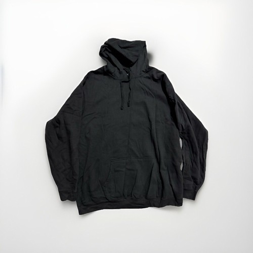 KingSize Mens Big Tall Fleece Pullover Hoodie Black 4XL Tall Sweatshirt
