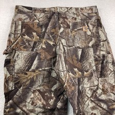 Vintage Carhartt Realtree Camo Carpenter Pants Men 40x32 B158 CMO Dungaree Fit
