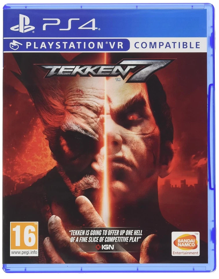 PS4 Spiel Tekken 7 Playstation VR Features Blitzversand NEUWARE