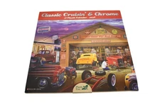 Classic Cruisin' & Chrome 2026 18-Month Wall Calendar Willow Creek Cars