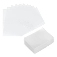 400Pcs Clear Perforated Shrink Band 55x40mm Fits Cap Diameter 31-34mm