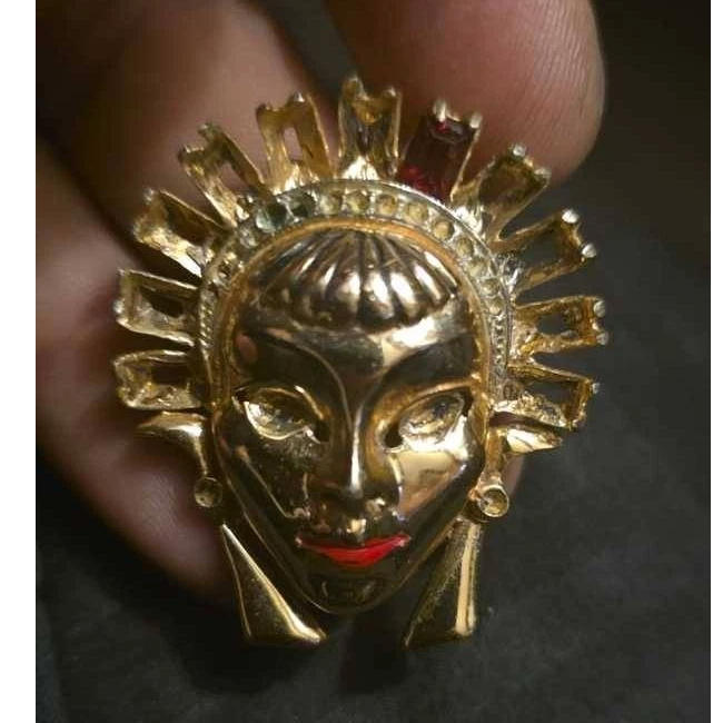 18k Gold Brooch In Retro Fine Pins & Brooches for sale | eBay