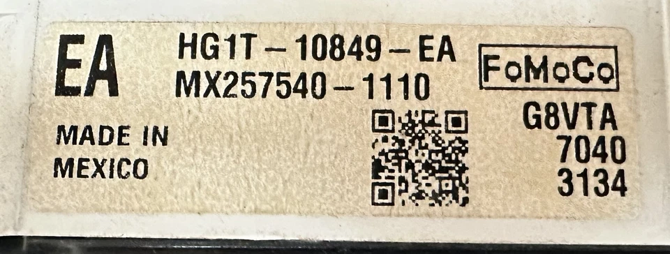 Grupo de cabeza Speedo velocímetro Ford Taurus 17-19 165 k OEM LKQ Foto 3 de 4
