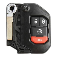 Key Fob Remote 4b Shell Case for Jeep Wrangler Gladiator OHT1130261