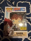 Funko Pop Animation #728 Naruto Shippuden Gaara METALLIC Hot Topic Exclusive NEW