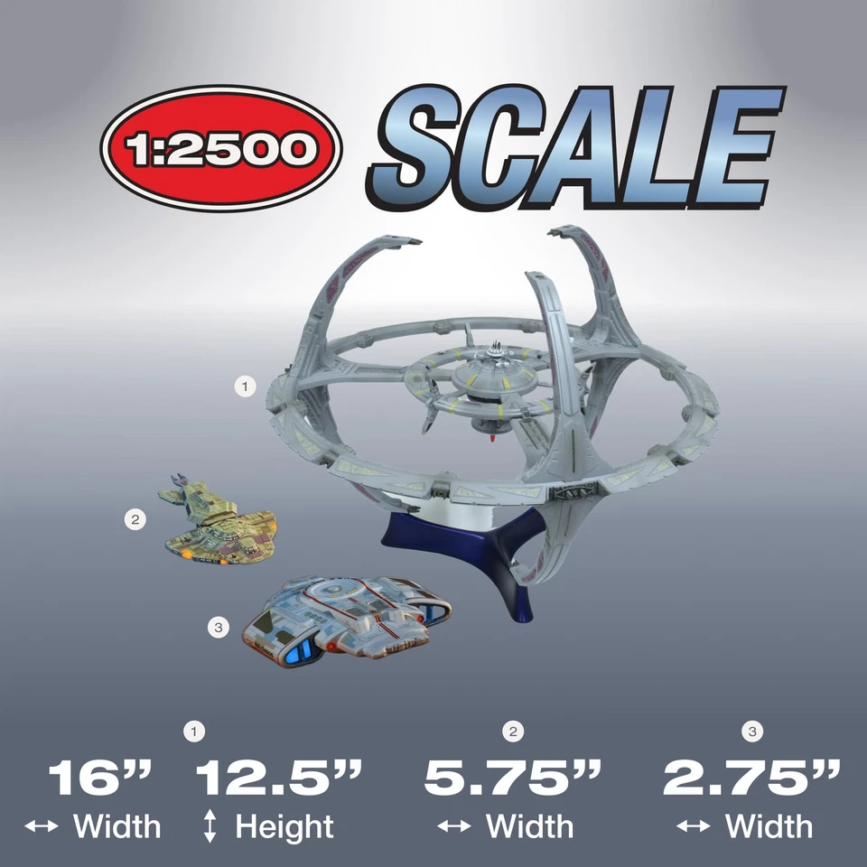 Star Trek Deep Space Nine 1:3300 Scale Model Kit - Image 4 of 4