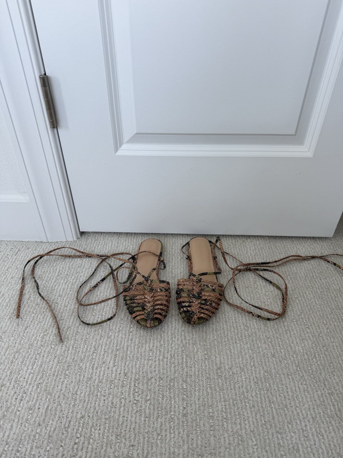 Ulla Johnson Damian Flat Python Size 37 - image 2