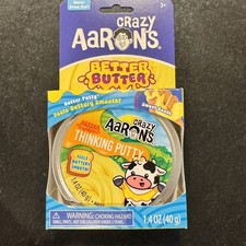 Aarons Crazy Better Butter Thinking Putty New Sealed Fast Free Shipping 1.4oz