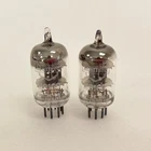 M8100 CV4010 5654 EF95 MULLARD VINTAGE PAIR VALVE TUBE - SQUARE GETTER BLACK ...