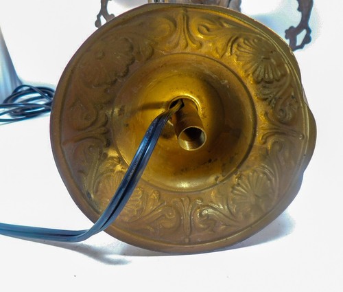 C. 1915 Chandelier 5-Light Polychrome Paint 16" Diam Install Ready w. New Wiring - Picture 13 of 23