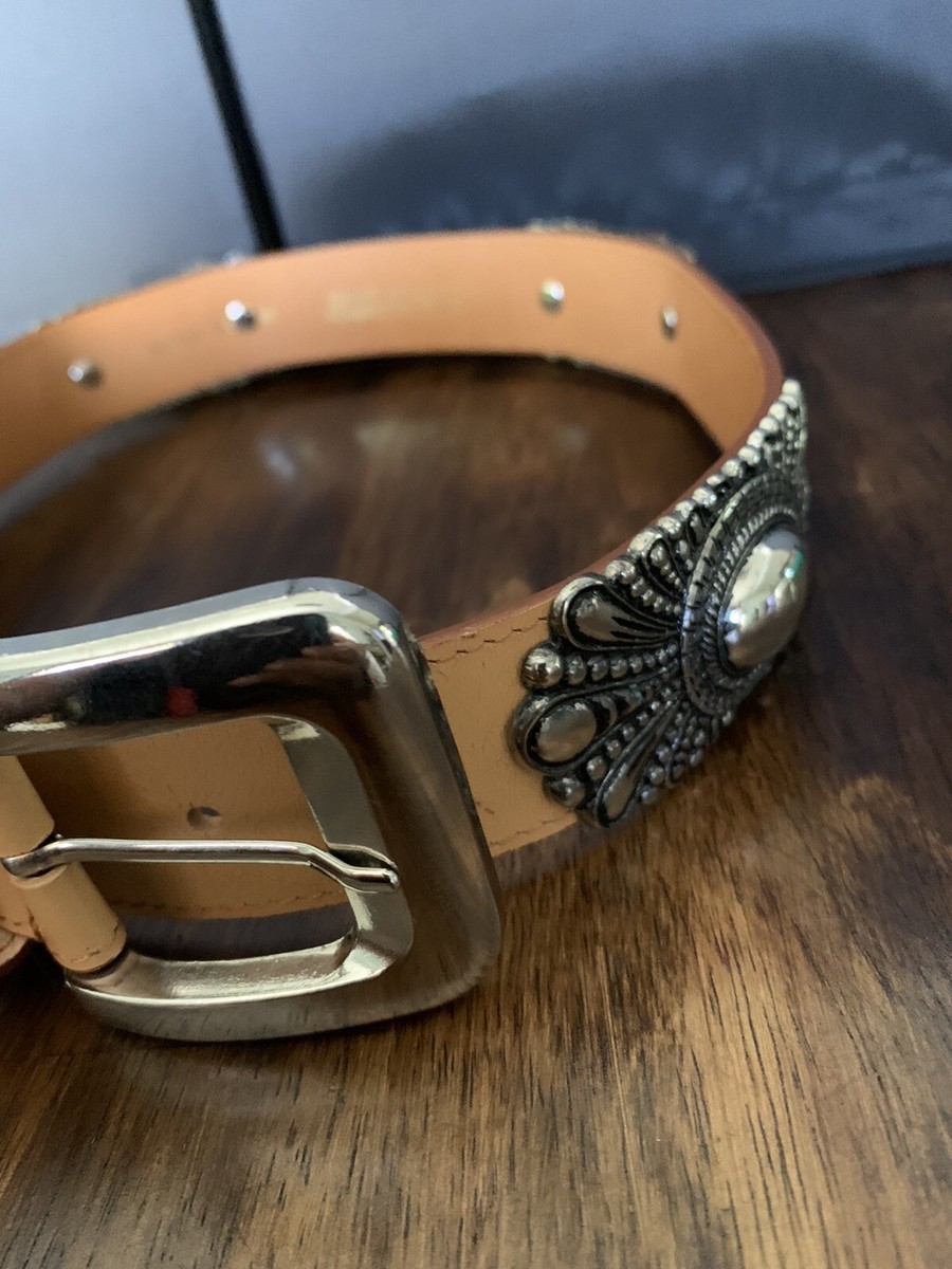 Donna Katz Western Cowgirl Genuine Leather Belt Embellished  display picture 3