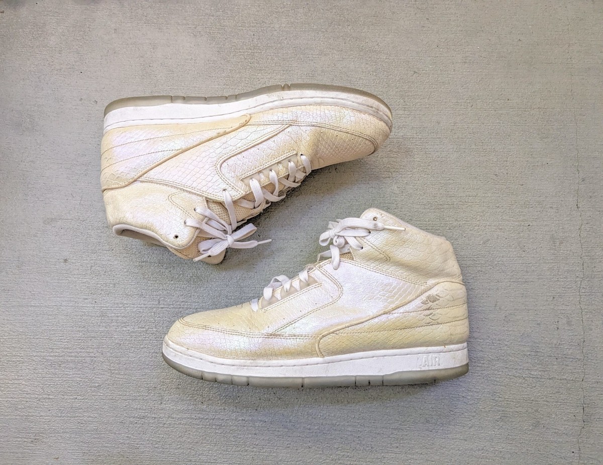 Nike Air Python Premium Deluxe Pearl White Ice Men display picture 1