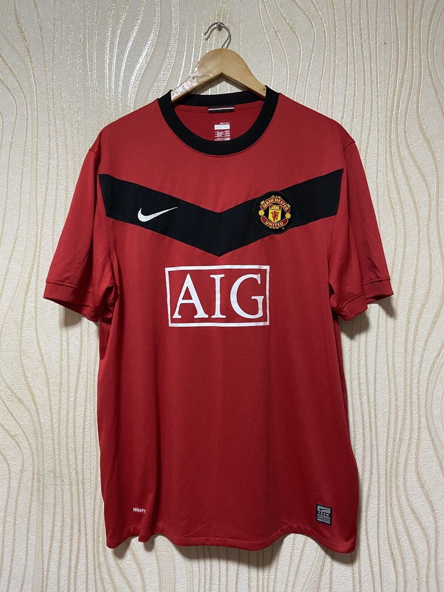 MANCHESTER UNITED 2009 2010 HOME FOOTBALL SHIRT SOCCER MANCHESTER UNITED 2009 2010 HOME FOOTBALL SHIRT SOCCER