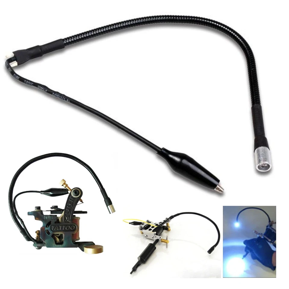 DIAWELL Weiß LED Lampe Licht Leuchte Rohr Tube für Tattoomaschine Tattoo Maschine