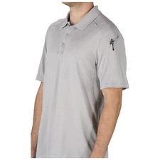 5.11 Tactical Helios Short Sleeve Polo (41192), Grey, Large