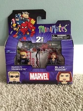 Marvel Minimates TRU Series 17 Hawkeye Black Widow Exclusive CHEAP Intl Shipping