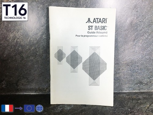 Atari ST Basic Guide résumé pour le programmeur confirmé en français 40 pag env