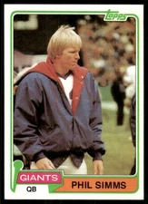 1981 Topps - Phil Simms #55
