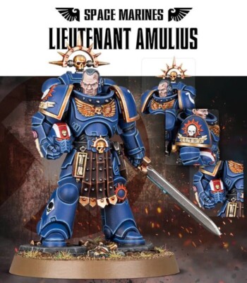 Warhammer 40K - Primaris Space Marines Lieutenant Amulius - Event Exclusive NEU