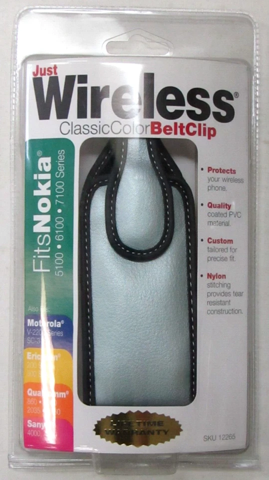 Funda de teléfono JustWireless BeltClip para celdas Nokia antiguas serie 5100, 6100, 7100 kit Foto 2 de 4
