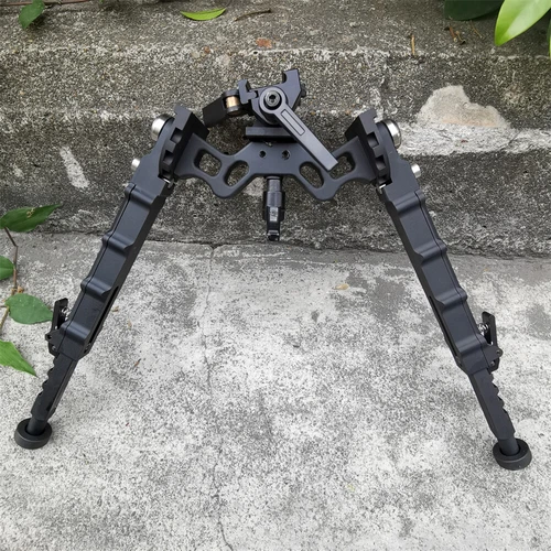 Rifle Bipod 360Degrees Swivel 7.5-9'' Adjustable Height Folding Design Picatinny - Picture 11 of 25