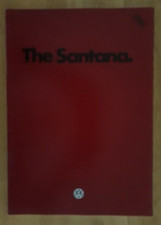 Volkswagen Santana GX5 Brochure 1983