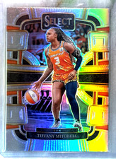 Tiffany Mitchell 2024 Panini Select WNBA Silver Prizm-#44 Connecticut Sun