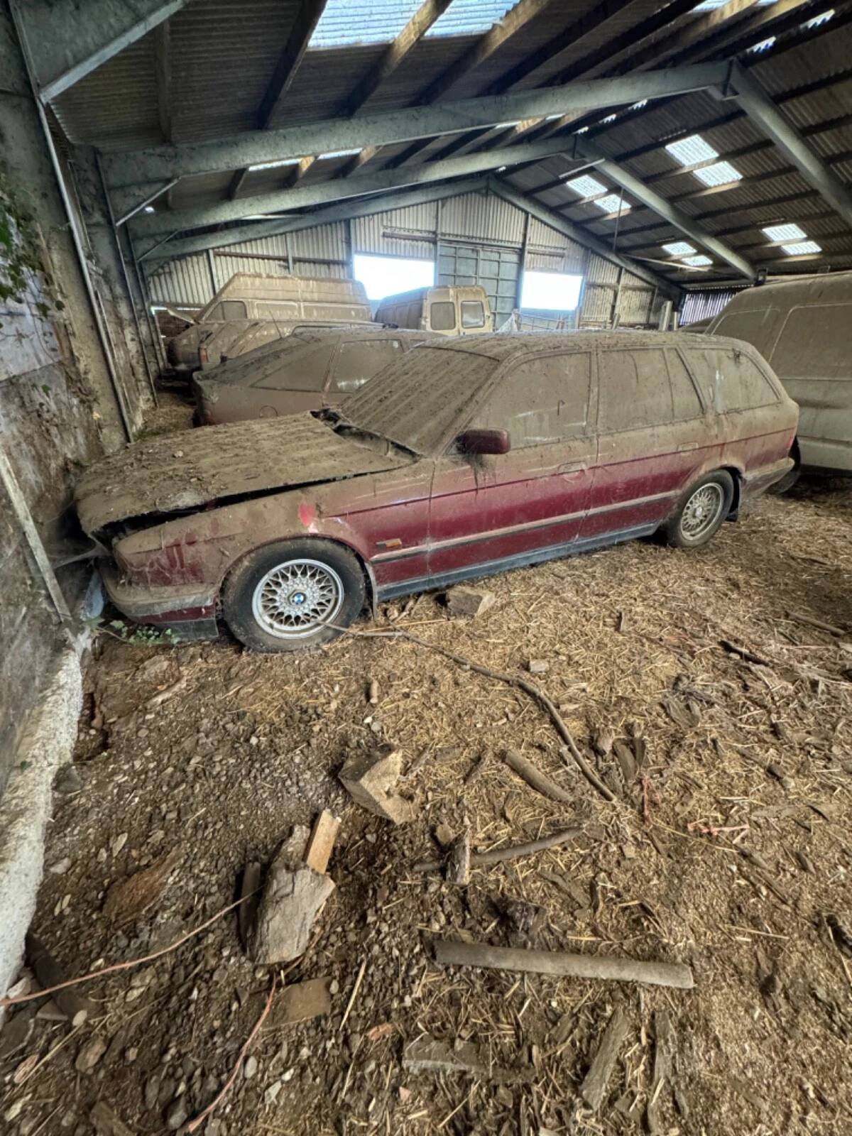 Barn find 1994 bmw 525tds touring auto - Picture 2 of 7