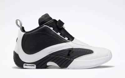 Reebok Men's The Answer IV OG NBA Finals White Black FY9691 - New