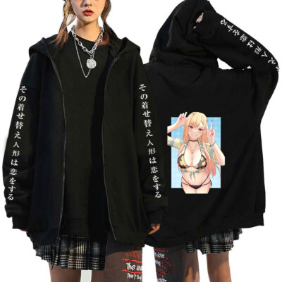 My Dress-Up Darling Anime Kapuzen Sweatshirt Hoodie Jacke Jacket Hooded Coat