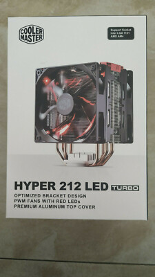 Cooler Master Hyper 212 LED Turbo Dual FAN Heatsink CPU Cooler