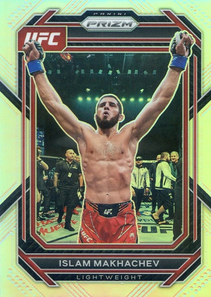 2023 Panini Prizm UFC ISLAM MAKHACHEV CARD #177 SILVER PRIZM | eBay