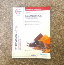 My Revision Notes Pearson Edexcel A-Level Economics 3rd Ed Paperback Brewer
