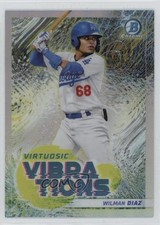 2022 Bowman Virtuosic Vibrations Wilman Diaz #VV-12 0e4z