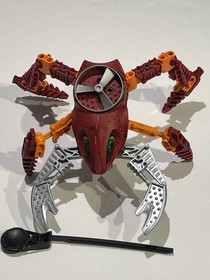 LEGO Bionicle Visorak Combiner 8744 Oohnorak & 8742 Vohtara W/Box & Instructions