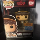 Funko Pop! Vinyl: Stranger Things - Dustin Henderson (Exclusive) W/ Protector