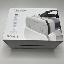 VR Headset Shinecon Virtual Reality Glasses With Controller For Android/IOS