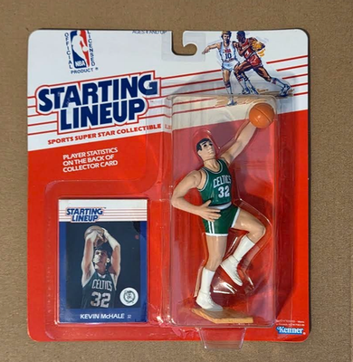 #ad 1988 KEVIN MCHALE Starting Lineup SLU Boston Celtics NBA $10.50