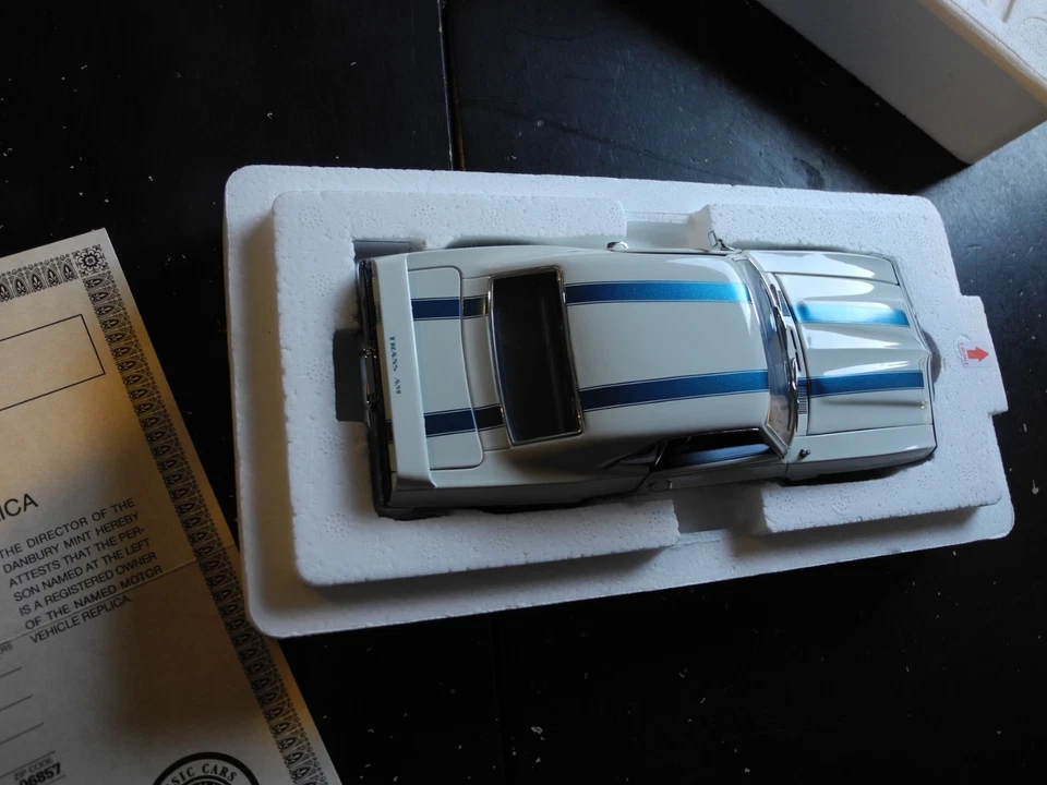 Extremadamente RARO Danbury 1:24 1969 Pontiac Trans AM, ¡Nuevo! Foto 3 de 4