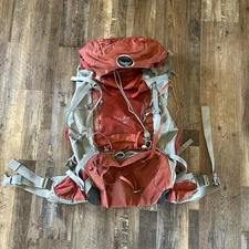 Osprey Kestrel 68 Backpack M / L Red Grey