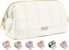 Large Pencil Case Pouch, Soft Pencil Bag with Zipper, Pen Bag Wide Opening, Scho