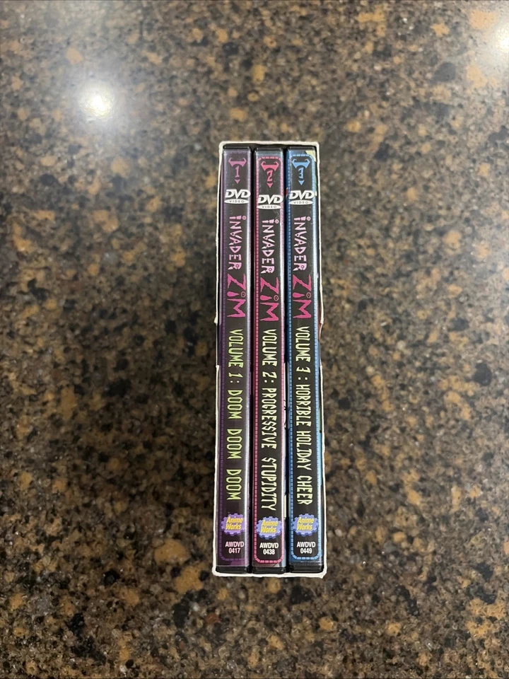 Invader Zim: Complete Invasion Volume 1-3 Series Set (DVD) Nickelodeon - Image 3 of 4