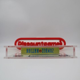 NES Nintendo ZOMBIE NATION - GRADED 9.0 A & 85! NEW & Factory Sealed +H-Seam!