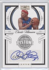 2009-10 Playoff National Treasures 11/25 Charlie Villanueva #64 Auto 9ry