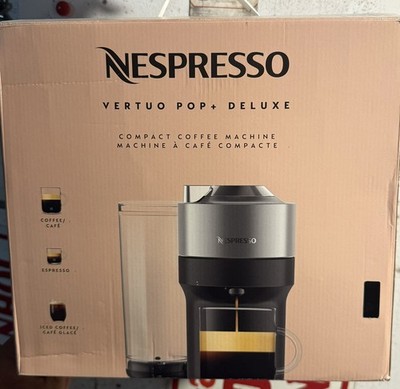 Nespresso Vertuo Pop+ Deluxe by De'Longhi , Silver
