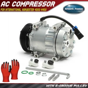 A/C AC Compresseur avec embrayage pour moissonneuse internationale 4300 4400 LoneStar