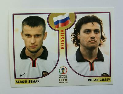 FIFA World Cup 2002 - WM 2002 - Panini Sticker - Semak / Gusev - Nr. 528