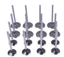16x Intake & Exhaust Valves Fit 07-14 Cadillac Chevrolet GMC Pontiac 6.0 6.2L